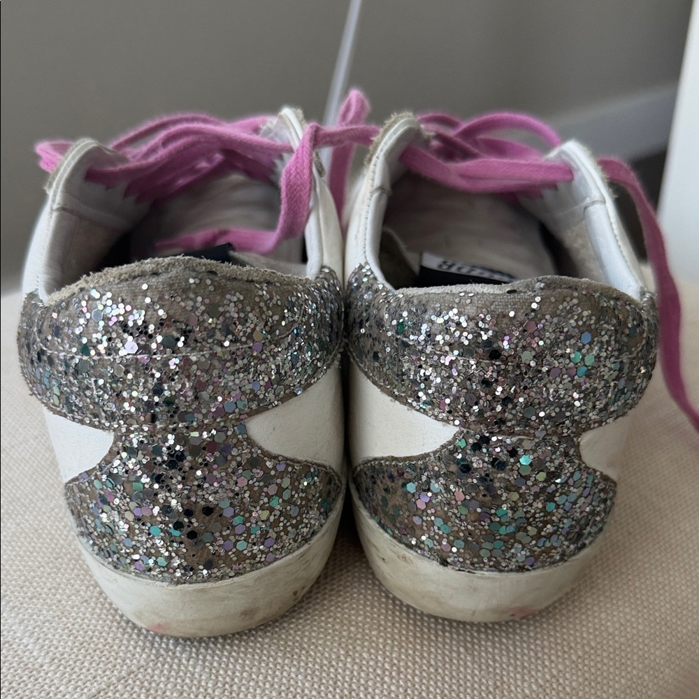 Golden Goose Sneakers with Blue Star - Picture 3 of 11